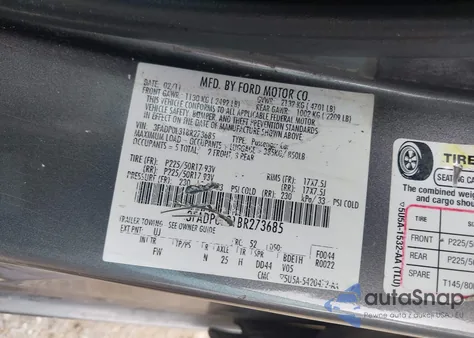 2011 Ford Fusion Hybrid from USA, damaged, VIN 3FADP0L31BR273685